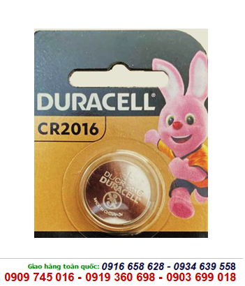 Duracell DL2016/CR2016, Pin 3V Lithium Duracell DL2016/CR2016 chính hãng Duracell
